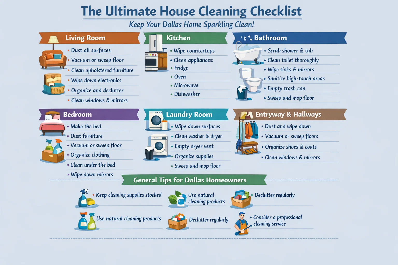 House Cleaning Checklist